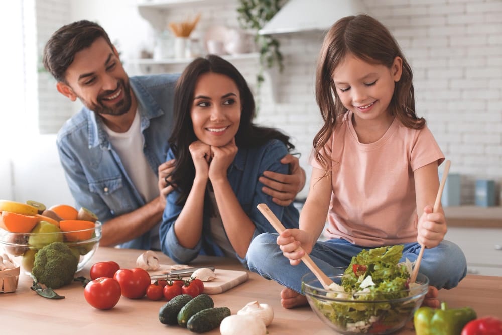 Des habitudes alimentaires saines pour les parents